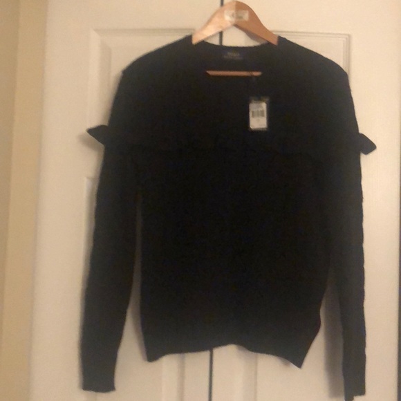 Polo by Ralph Lauren black sweater. - Picture 10 of 11